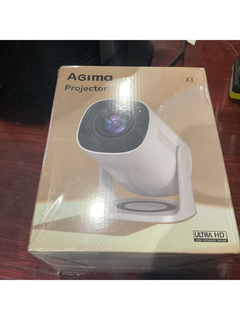 Agima X3 Ultra Hd Home Video Projector 1080P Hdr 50/60Hz White